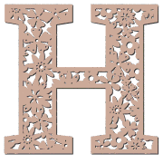 decorative fl letters alphabet