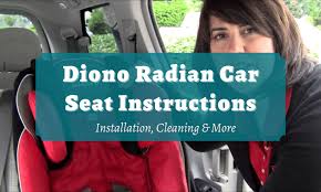 Diono Radian Car Seat Instructions