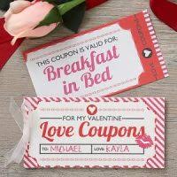 101 Love Coupons Ideas For Him And Her