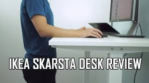 Ikea white corner desk instructions assembly.adjustable feet make the linnmon/adils desk. Ikea Skarsta Sit Stand Desk Review Youtube