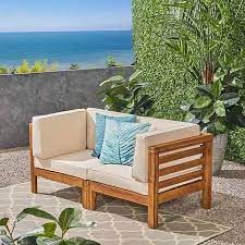 Outdoor Sectional Loveseat Set
