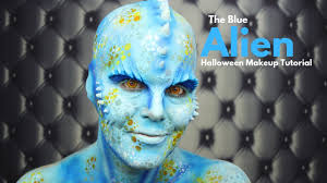 alien makeup tutorial halloween alien
