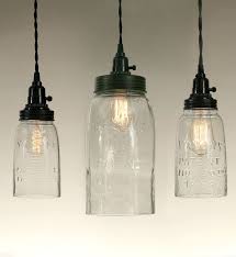 Mason Jar Pendant Light