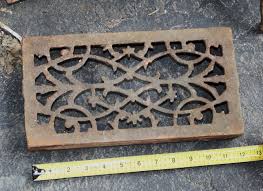 antique cast iron floor registers for