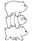 Top 15 printable we bare bears coloring pages. We Bare Bears Coloring Page