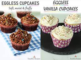 eggless cupcakes recipe vanilla