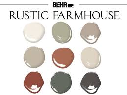 Rustic Farmhouse Paint Palette Graphic