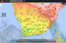 Weather South Africa Map Jackenjuul