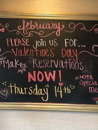 If you need a last minute gift or sweet treat stop in today! Here S The Chalk Board In The Entryway Advertising The Valentine S Day Dinner With A Special Menu Picture Of Max S Restaurant Bar Auburn Tripadvisor