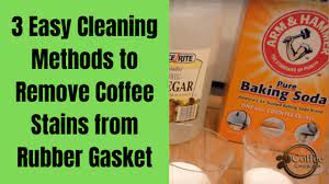 Remove Coffee Stains From Rubber Gasket