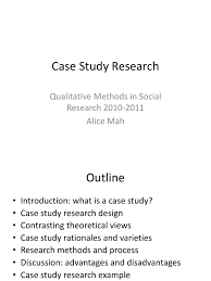Case study research revolves around single and multiple case studies. Case Study Research Case Study Qualitative Research