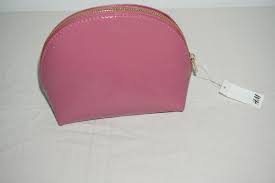 nwt h m womens dark pink faux patent