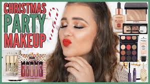 christmas party glam makeup look