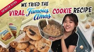 we tried the viral famous amos cookie