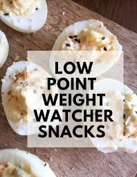 low point snacks weight watchers under