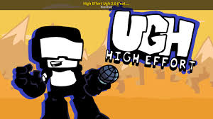 Twitter link of this art! High Effort Ugh 2 0 Feat Tankman Friday Night Funkin Mods