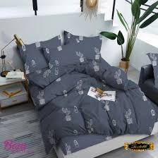 Bed Linen Set Zastelli Cactus Grey