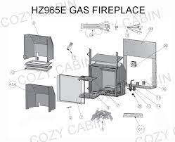 Horizon Gas Fireplace Hz965e Hz965e