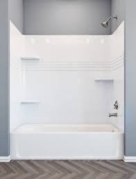 Premium Bathtub Walls White