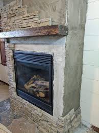 Stacked Stone Fireplaces Diy Fireplace