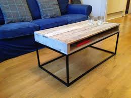 Slim Top Wood Coffee Table By Gas Air