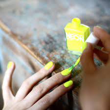 trend neon nails beautylish