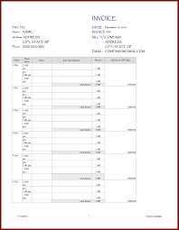 Billable Hours Spreadsheet Invoice Template Collections Timesheet