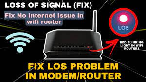 fix los problem in modems wifi