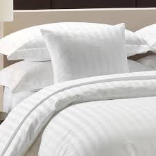 White Cotton Stock Bed Sheets With