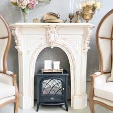 Augusta Fireplace Mantel Rococo Decor