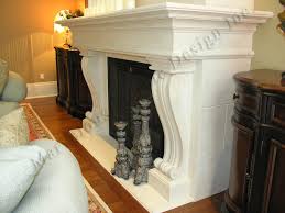 Limestone Fireplace Mantel Cast Stone
