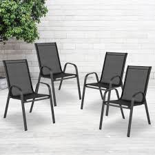 Stacking Chair Patio Chairs For