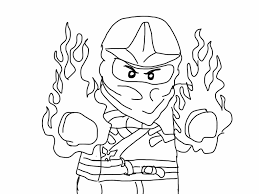 Lego Ninjago Kai Coloring Pages - Coloring Home