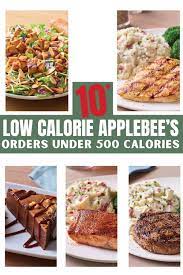 10 best low calorie applebee s orders