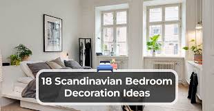 scandinavian bedroom decoration ideas