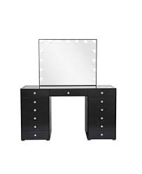 black dressing table or makeup table