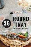 how-do-you-decorate-a-small-round-tray