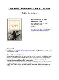 Collier Rouge | PDF