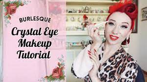 easy crystal burlesque eye makeup