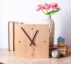 Buy Rustic Wood Wall Clock Modern