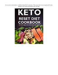 The super keto diet that will bring you tons of recipes that will make you a healthier version of yourself! The Top 20 Ideas About Keto Reset Diet Pdf Best Diet And Healthy Recipes Ever Recipes Collection