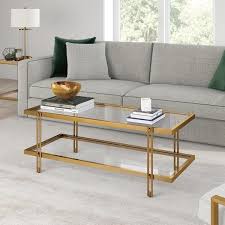 Large Rectangle Glass Coffee Table