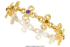 at auction coco chanel estate jewelry