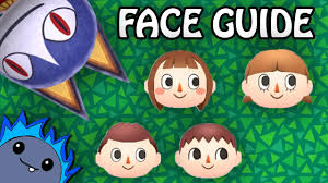 Complete Face Guide Animal Crossing New Leaf