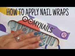 oomynails nail wraps how to apply