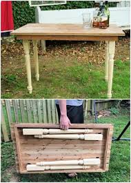 Diy Folding Table Plans To Build