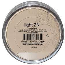 light 2n matte base mineral makeup