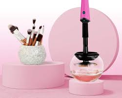 electric makeup brush cleaner set just