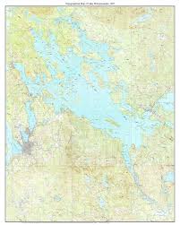 Lake Winnipesaukee Topographic Map Map Topographic Map