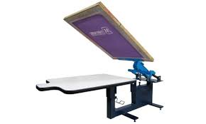 manual screen printing machine for t